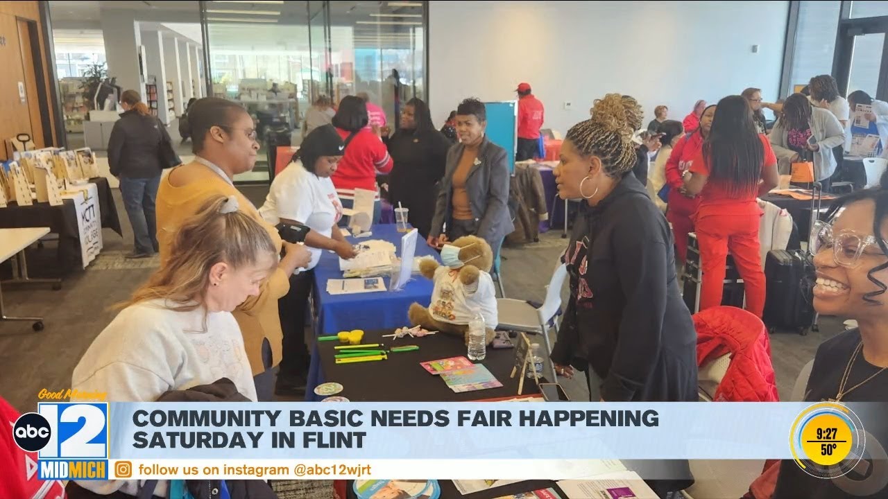 Basic Needs Fair at Gloria Coles Flint Library
