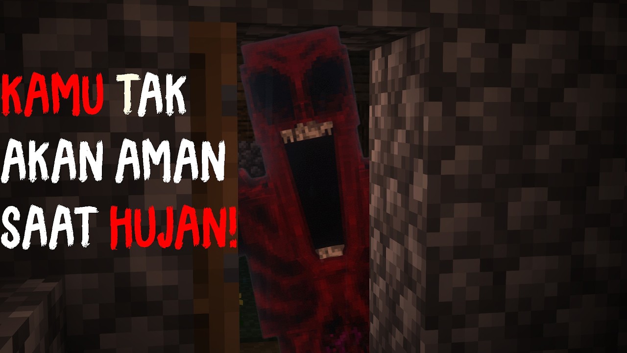 Mod Horror Ini Membuat Hujan Di Minecraft Jadi MENGERIKAN...