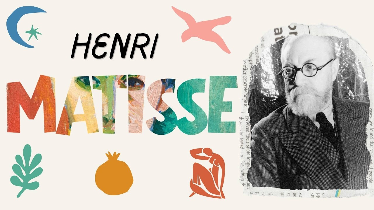 Henri Matisse 🎨 Malen mit der Schere | Kunstunterricht Grundschule