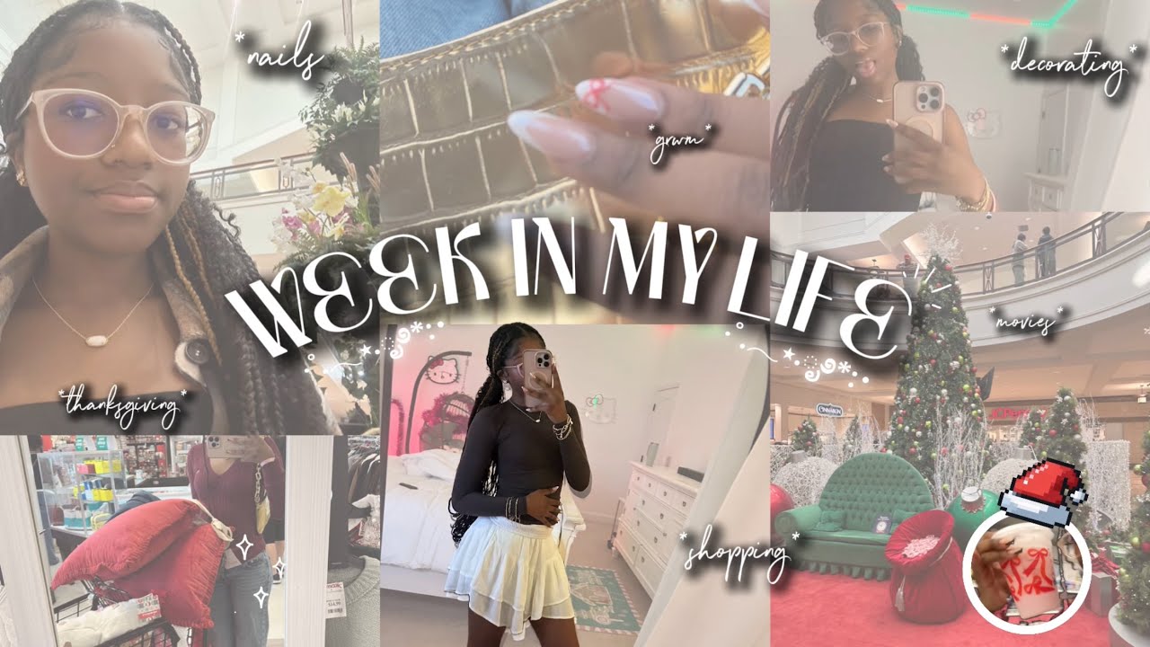 WEEK IN MY LIFE!! ྀིྀི ☆ | Vlogmas: week 1 || JORDYNNSAMIYA 
