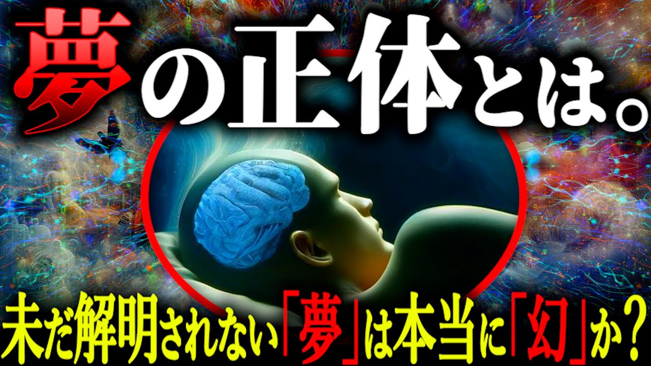 夢の世界とは一体何なのか？未だ解明されない夢の正体がヤバい...【都市伝説 夢の不思議 意識の世界】
