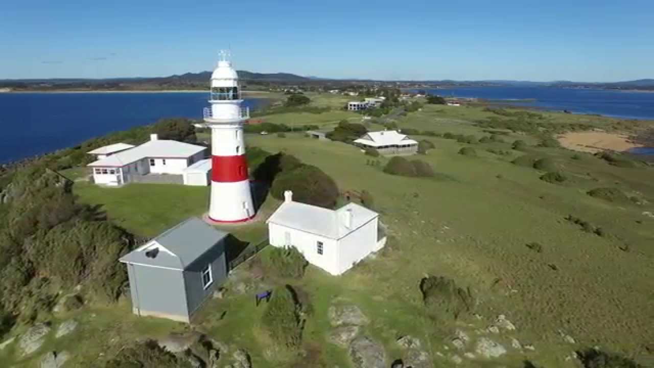 North East Tasmania by drone