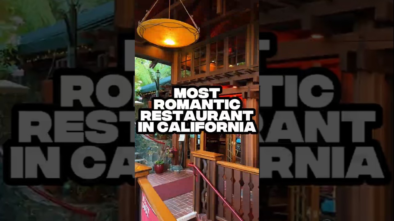 This California Restaurant Is One of the Most Romantic in the World 😍 Shadowbrook in Capitola