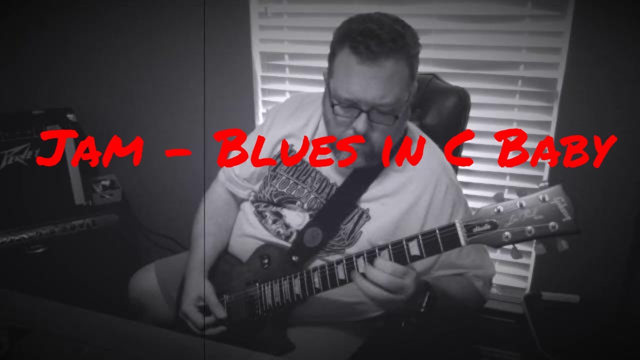 Jam - Les Paul Guitar Jam Session Blues in C