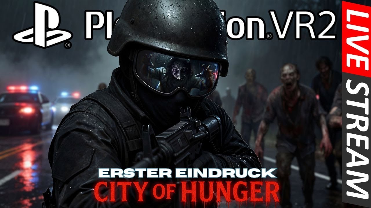 🔴 LIVE: City of Hunger PSVR2 | 90er Survival-Horror in VR! Mein Erster Eindruck