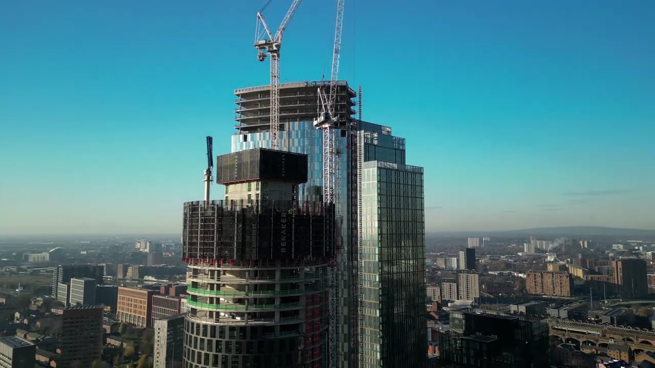 City of Manchester - Deansgate Towers | Jan 23 |  Cinematic views of Manchester| 