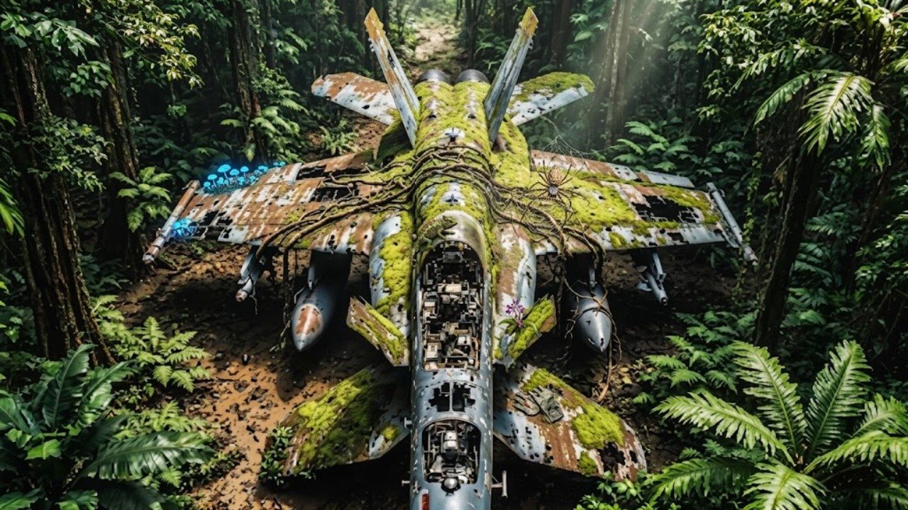 Lost F/A-18C Hornet in the Jungle | US-Iran War Restoration