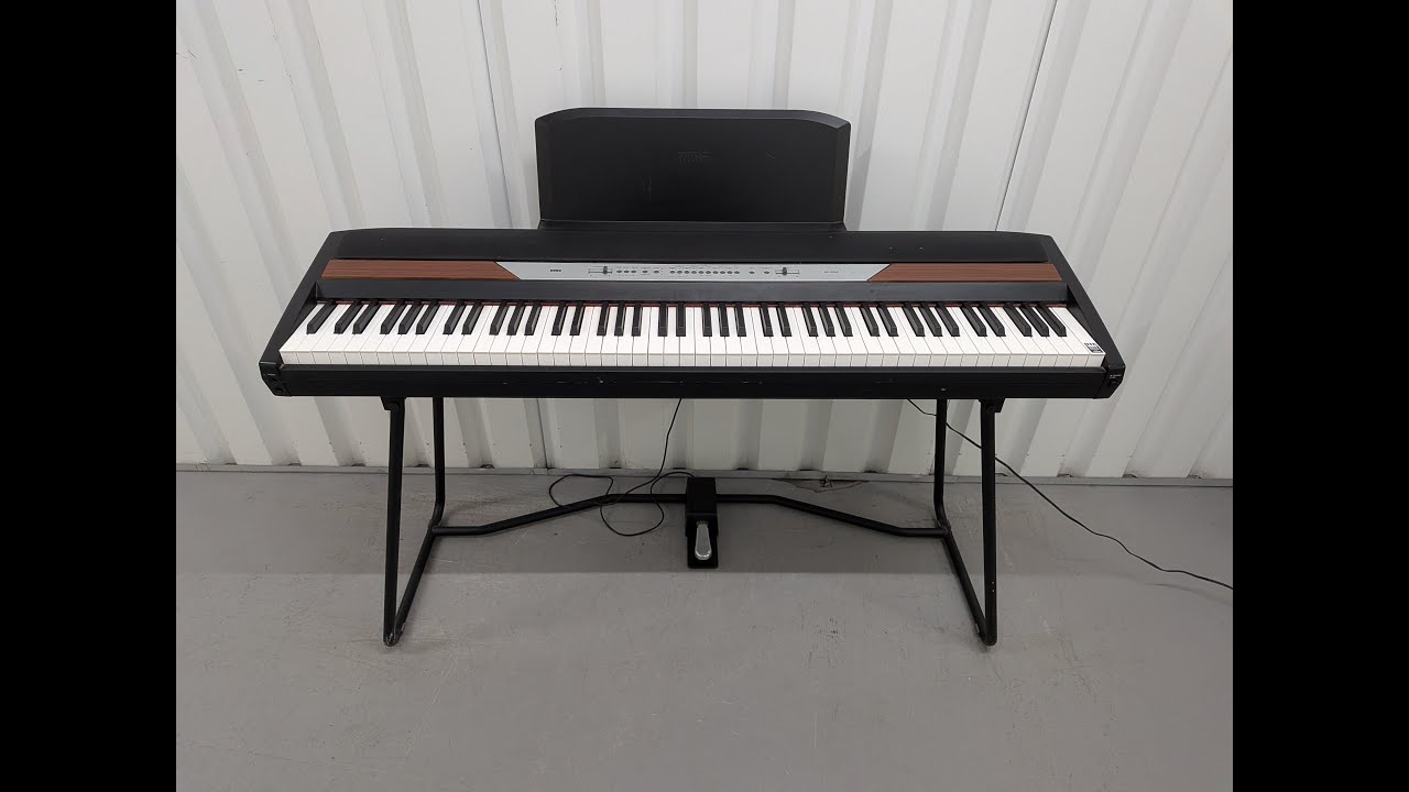KORG SP-250 88 Key professional Piano with stand and sustain pedal stock #25582
