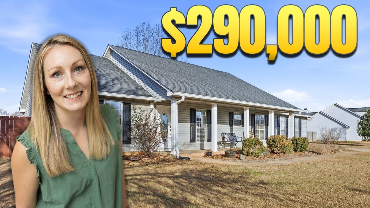$290K Kathleen GA Home Tour | County Taxes Only + HOCO Schools Near Robins AFB
