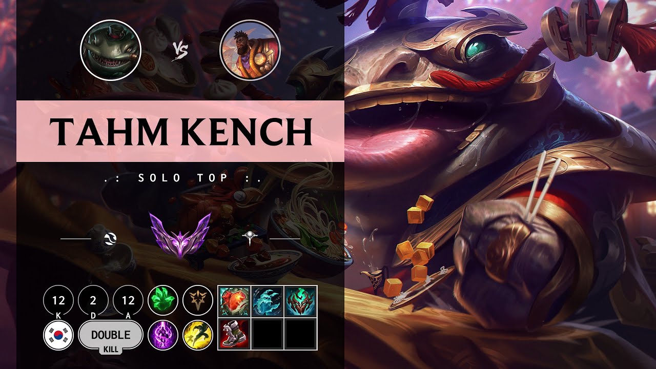 Tahm Kench Top vs K'Sante - KR Master Patch 14.9