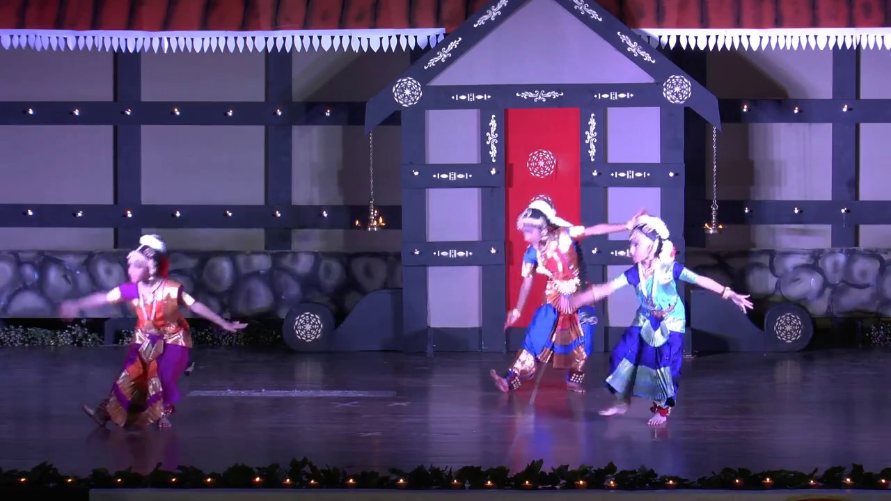 Bharathanatyam Pushpanjali- presented by TARANG School of Dance