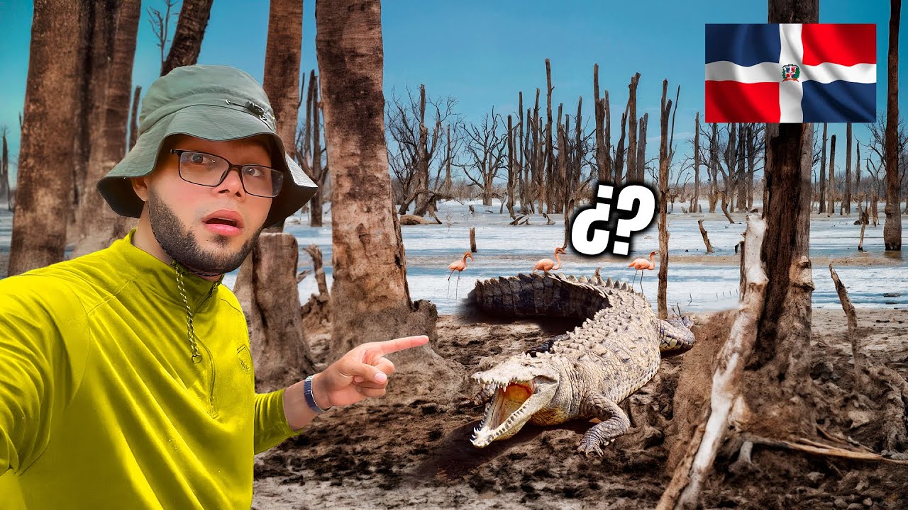 Entré a un LAGO de COCODRILOS SALVAJES en Republica Dominicana