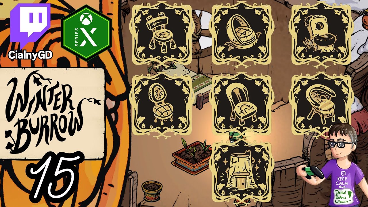 Winter Burrow PL 15: Wszystkie osiągnięcia z mebelkami - Ikea Edition