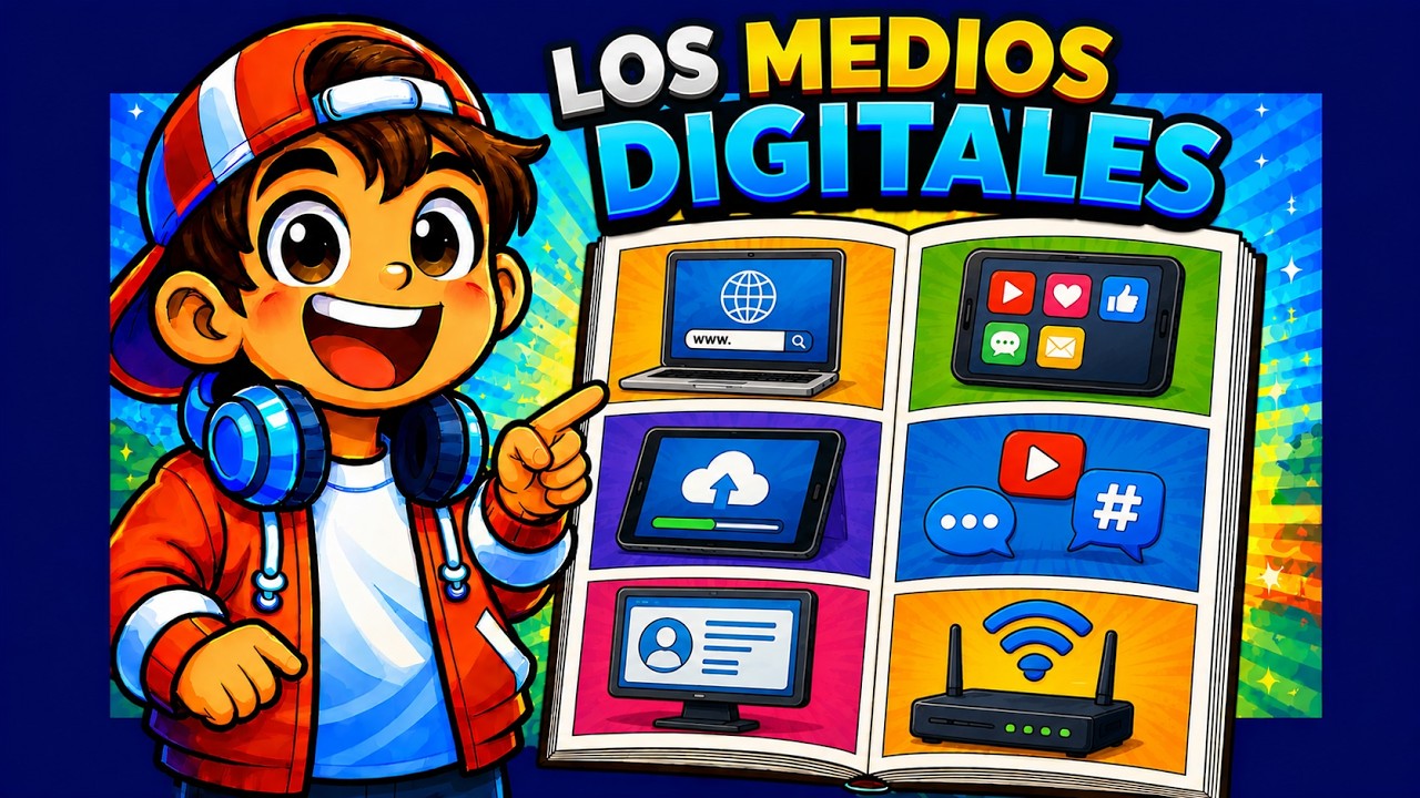 Los medios de comunicaci&oacute;n digitales 📱🔊💻