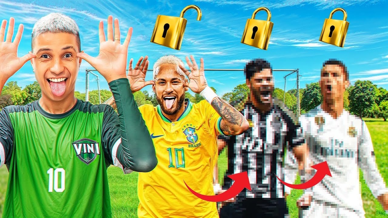 A CADA GOLAÇO, DESBLOQUEIA UMA COMEMORAÇÃO!