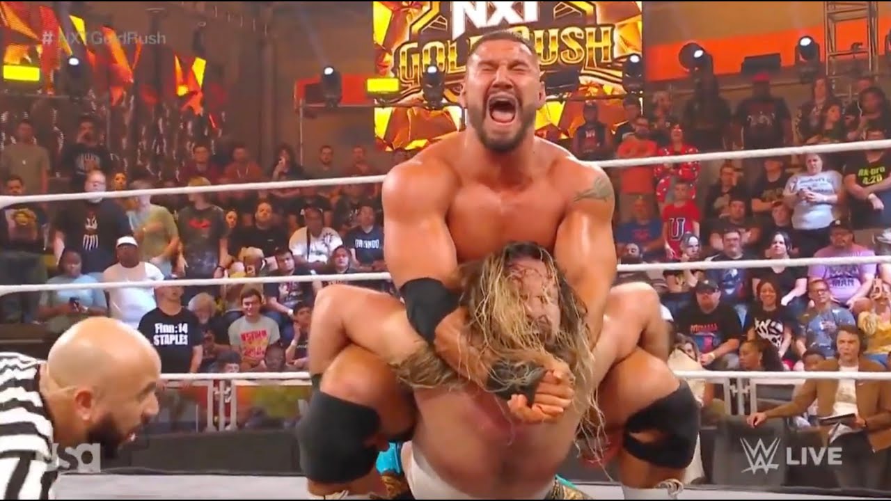 Seth Rollins vs Bron Breakker 2/2 - World Heavyweight Championship Match: WWE NXT Goldrush
