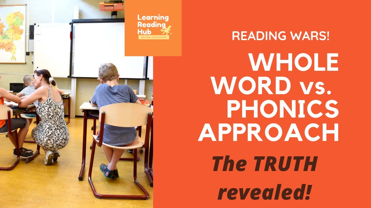 Whole Word method vs. Phonics | Which METHOD is Better? | Reading Wars
