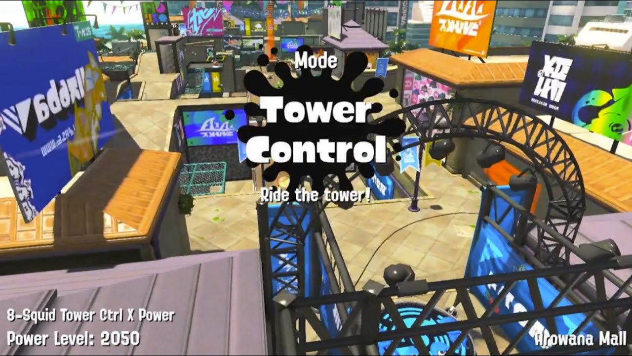 Just more gameplay of Kensa Splattershot - Splatoon 2 | X-Rank (Tower Control)