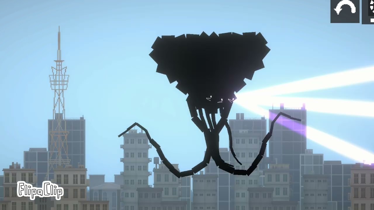 wither storm animation but in melon playground 