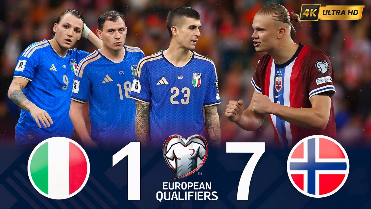 Norway COMPLETELY DESTROY Italy 😤 | Haaland&rsquo;s 7-1 Rampage ⚡ World Cup 2026 Qualifier 🧨🏆📼
