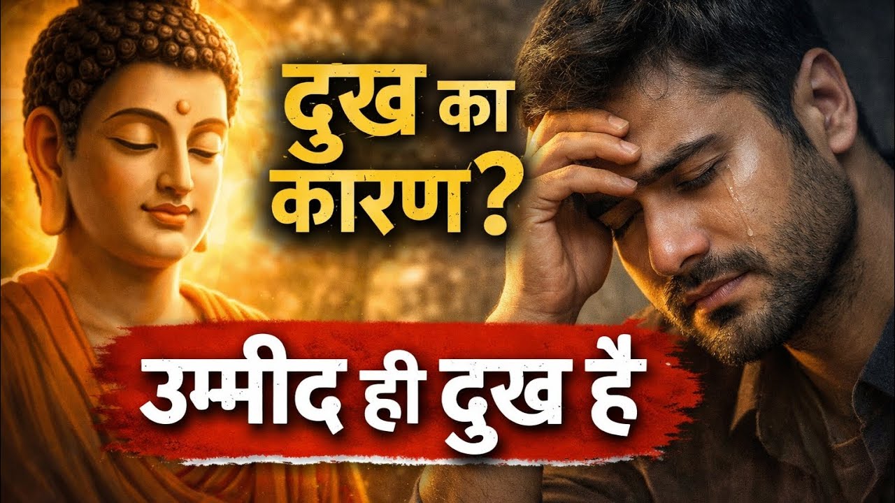 उम्मीद ही दुख का कारण है | बुद्ध की गहरी सीख | Buddha Story