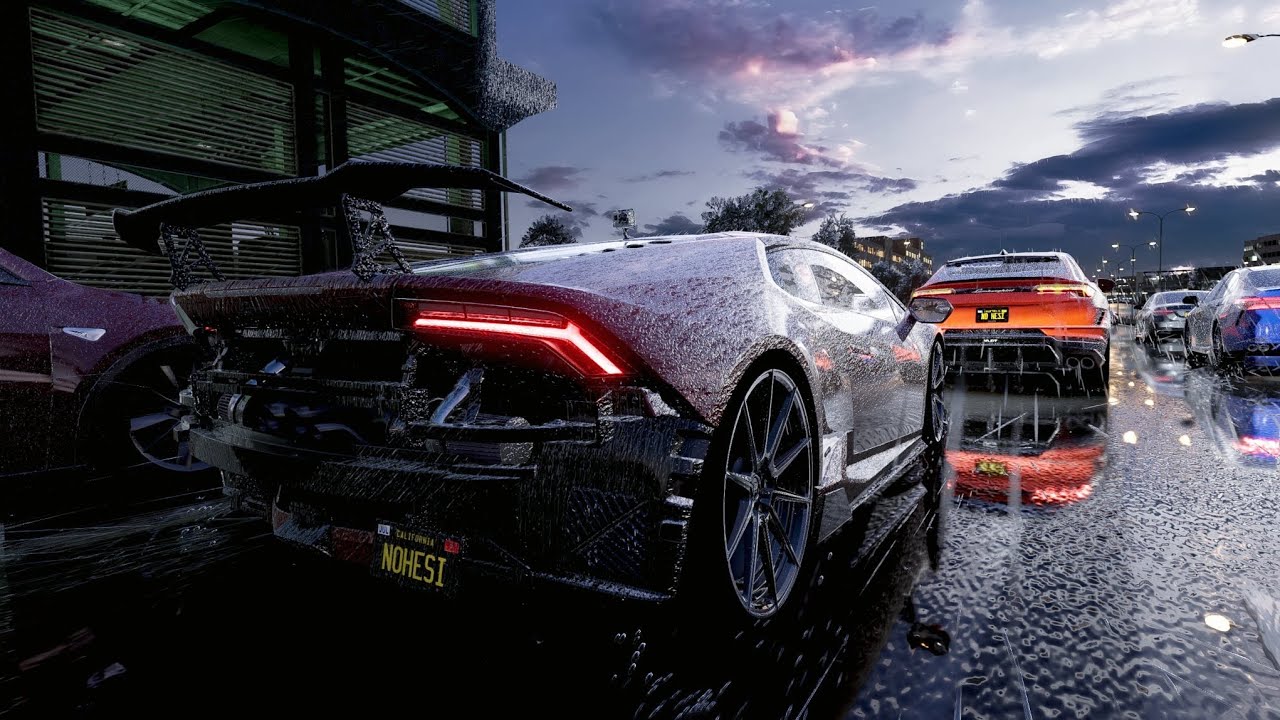 No Hesi: Lamborghini Urus & Hurican x  Rush Hour Traffic Ft Pet Wussy (Chase Car POV)