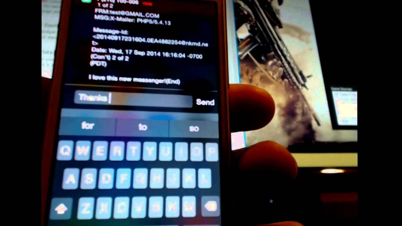 8 iOS Tips and Tricks # 1 Quick Messenger  -iphone 6 ios 8