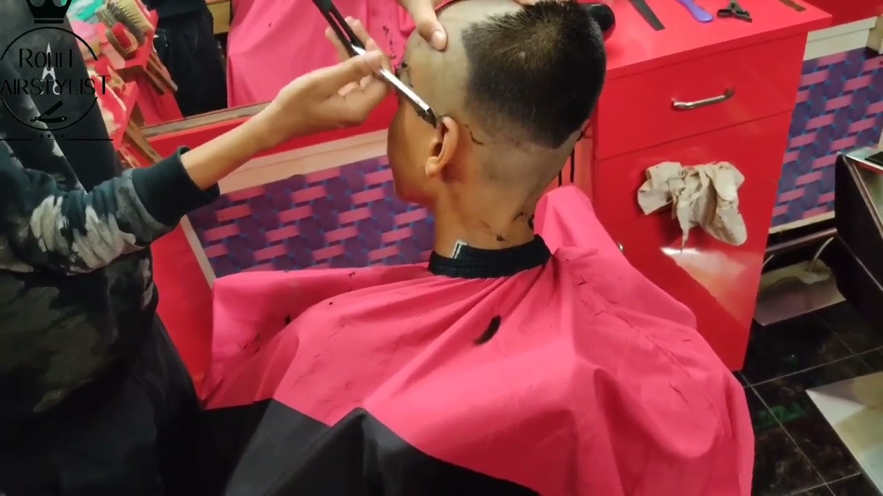 Headshave / full headshave tutorial / straight razor headshave