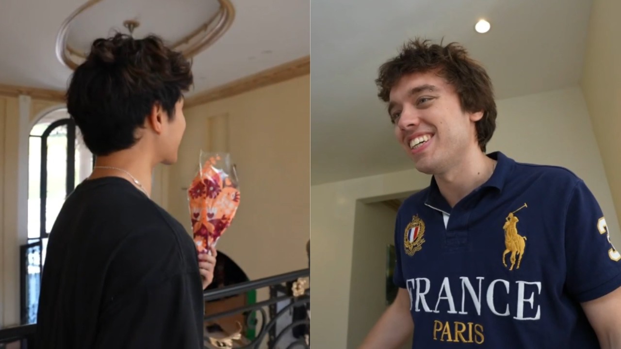 The CORE Boys Find Laiys With Flowers..
