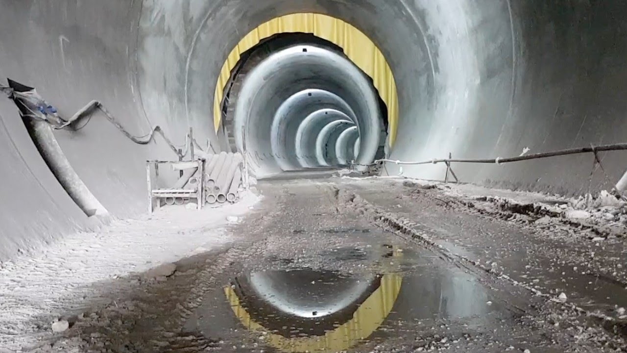 BBB Rail Project : NATM से बनाई गई Bhanupali Bilaspur Railway की पहली रेल सुरंग, Final Lining का काम