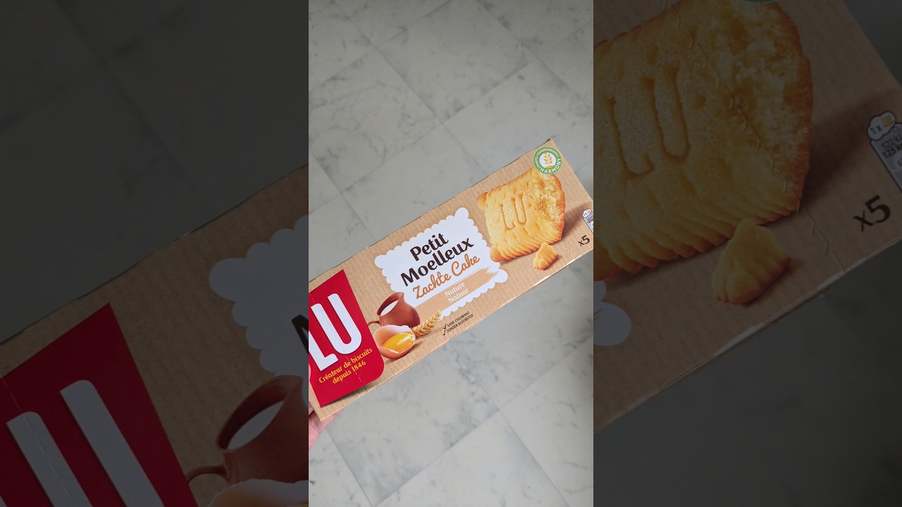 Lu Petit Moelleux soft cake - natural flavor review