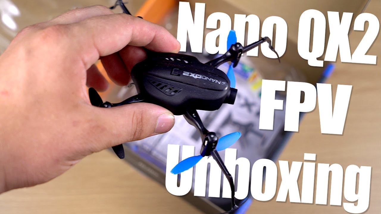 Horizon Hobby Blade Nano QX2 FPV Unboxing, Setup & First Flights