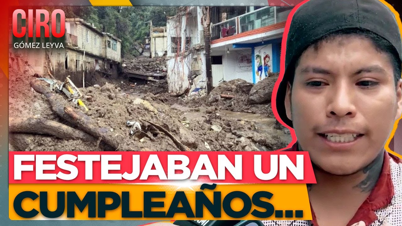 Deslave en Naucalpan, EdoMéx, deja 6 muertos; 4 eran niños. Festejaban un cumpleaños | Ciro
