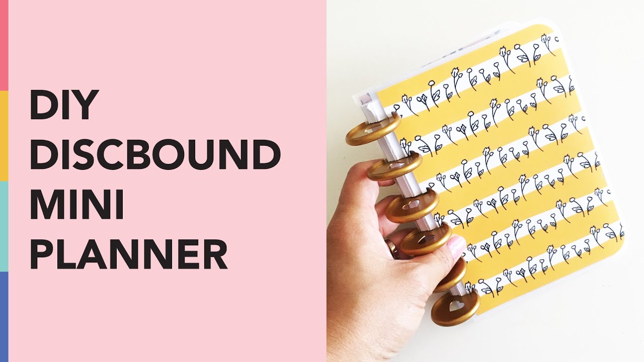 DIY Discbound Mini Planner Made From Scratch
