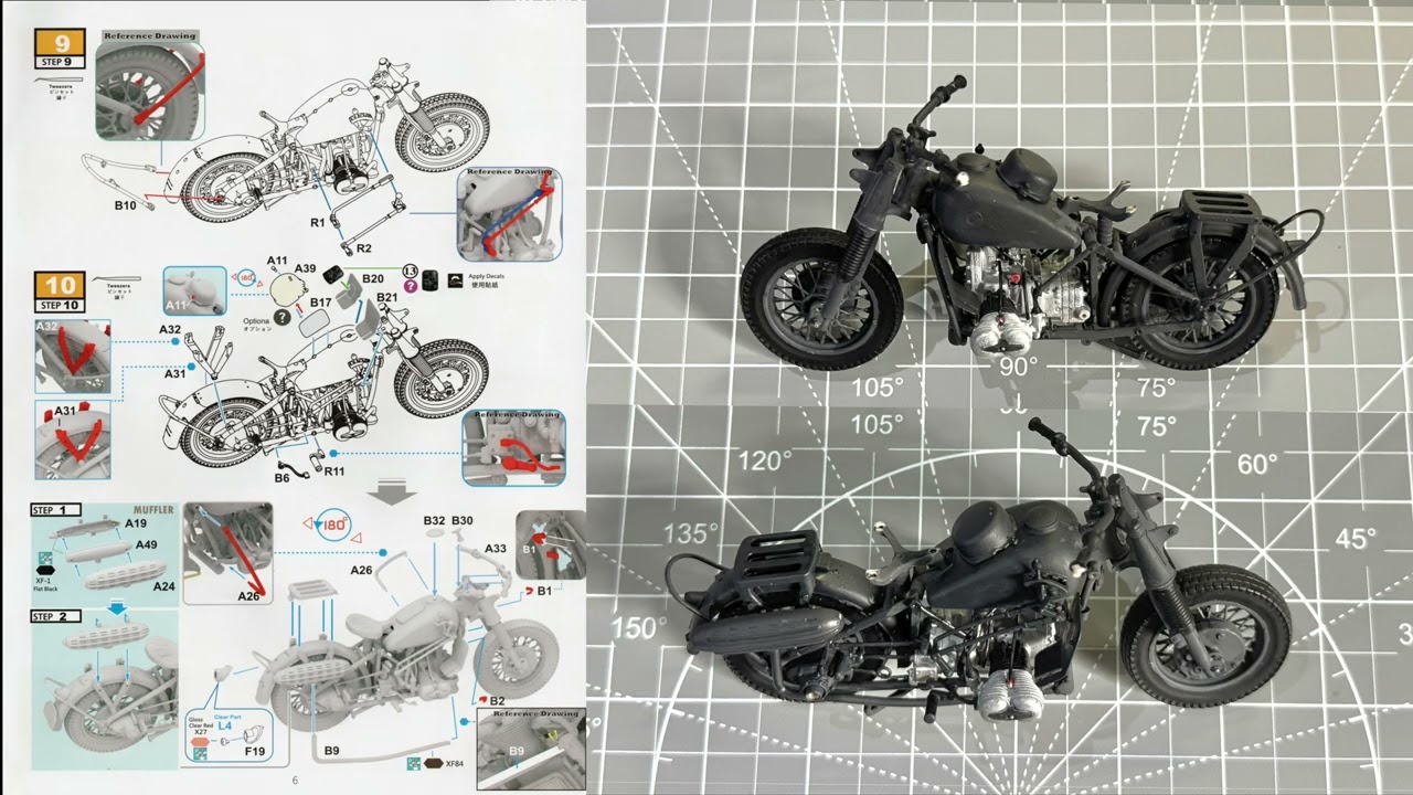 Freedom Model 1:16 BMW R75
