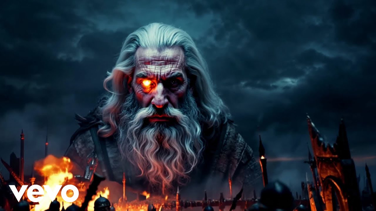 Odin's Echoes: The Viking God Song - Epic Viking Legend (Official Music Video) (Lyric Video)