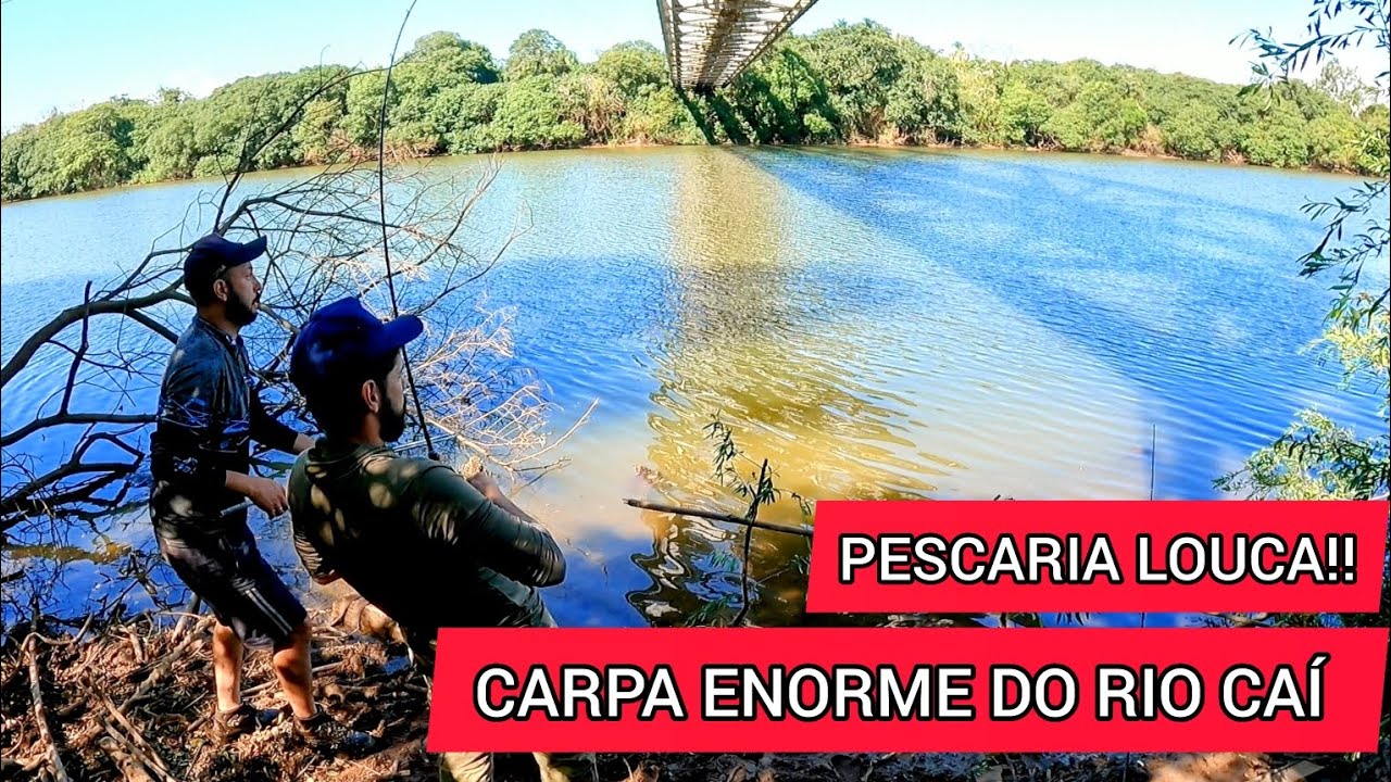 PESCARIA LOUCA!! Pesca e aventura no Rio Caí, Nova Santa Rita e Triunfo, Rio Grande do Sul!