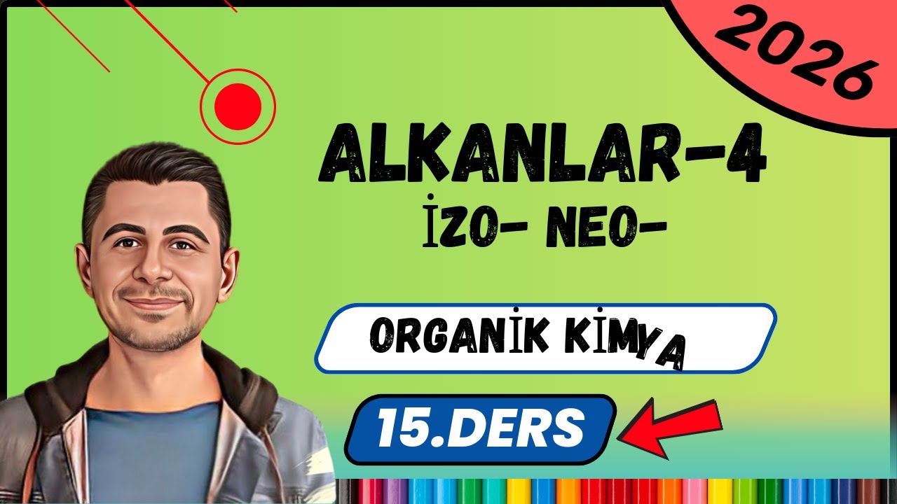 Alkanlarda Yapı İzomerliği | Organik Kimya | 12.Sınıf-AYT | 15. Ders