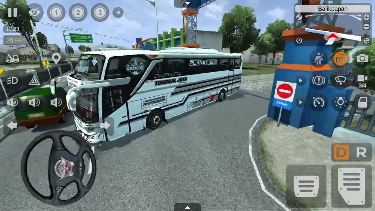 New Update 4.0 BUSSID Bus Simulator Indonesia Kalimantan, Terminal Batu Ampar Balikpapan