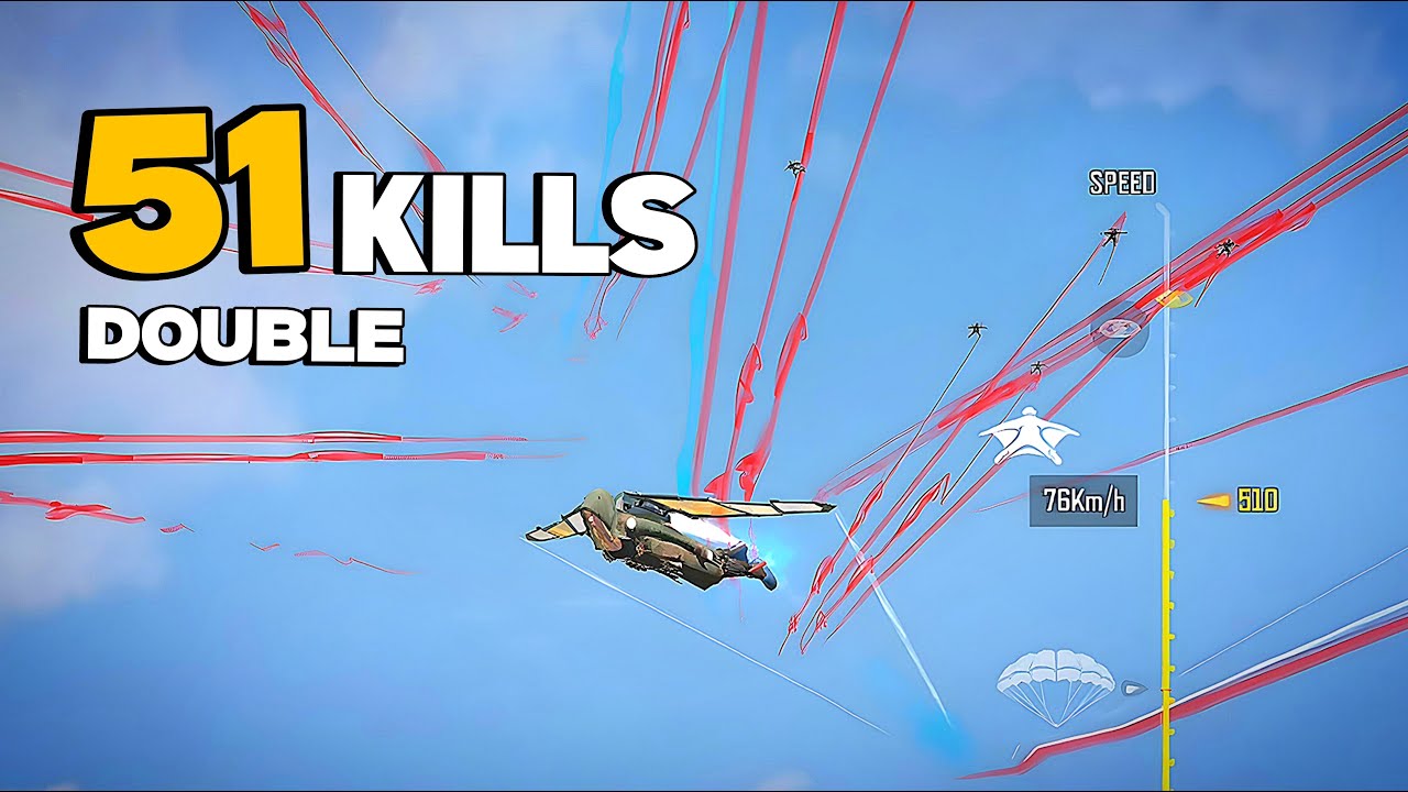 51 KILLS FULL INTENSE 🔥 DOUBLE HOT RANKER MATCH IN DOU VS SQUAD CALL OF DUTY MOBILE FULL GAMEPLAY