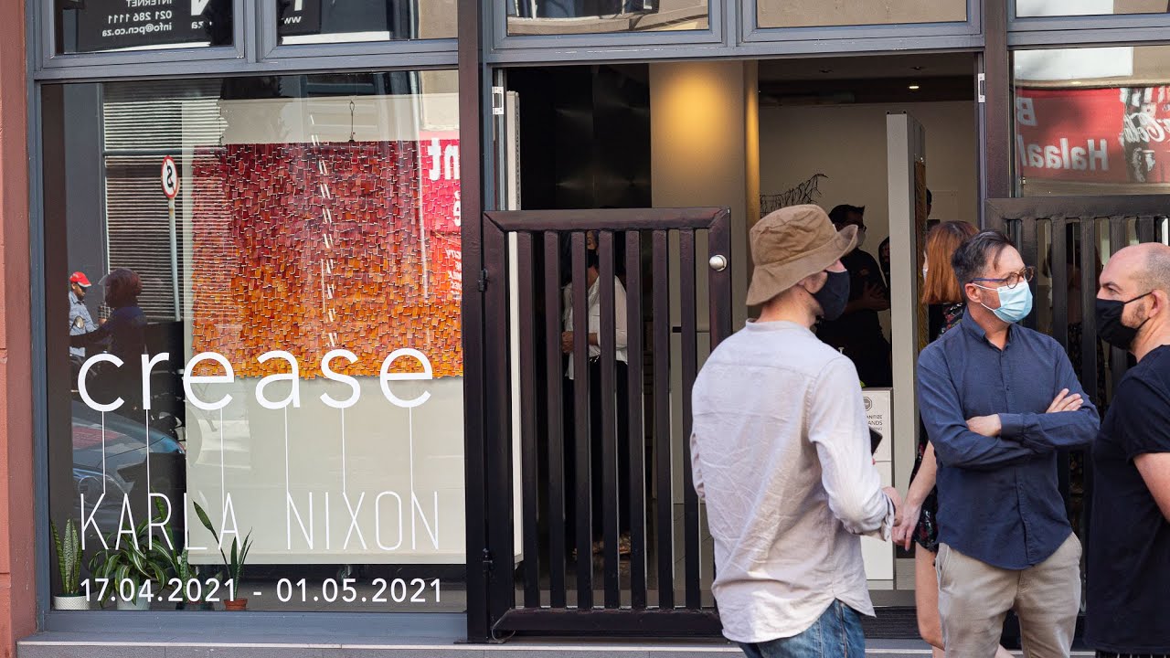 Karla Nixon's solo exhibition CREASE at StateoftheART