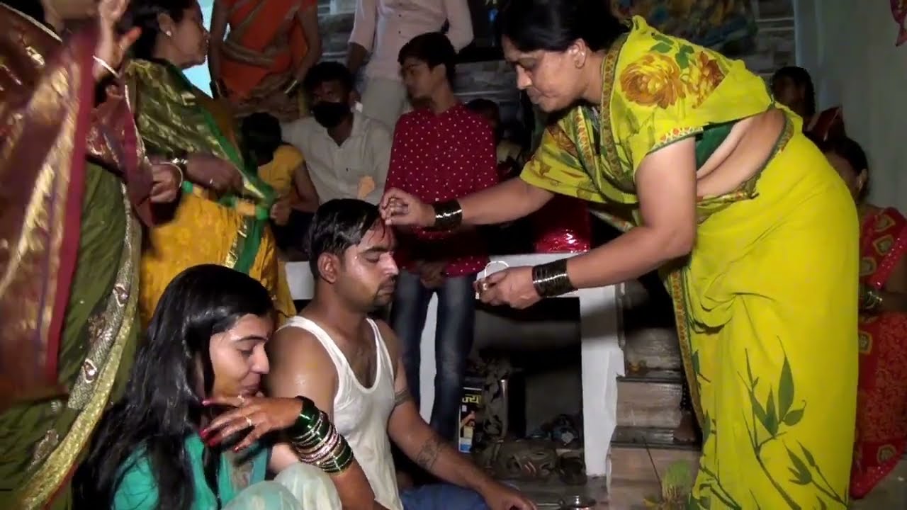 Marriage Haldi Programme in my village