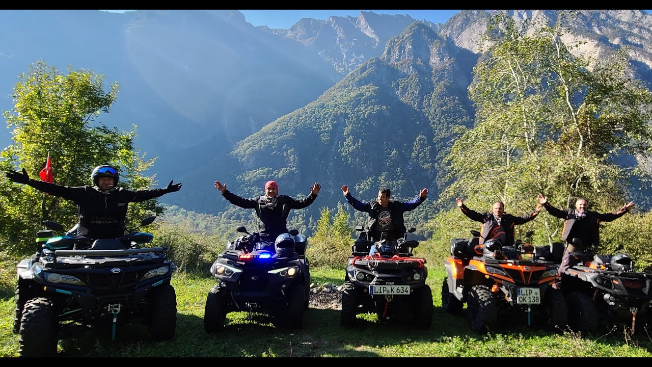 ATV MOTOR Can-am outlander 1000 , CF moto 1000 , TGB ,Kymco mxu 550i ISVIÇRE ATV AVRUPA BULUŞMA#kamp
