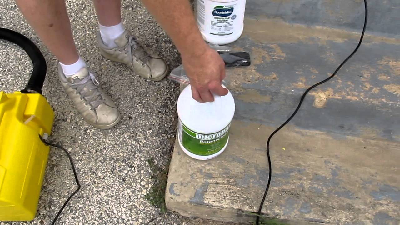 ULV Cold Fogger Testing (Ultra Low Volume)