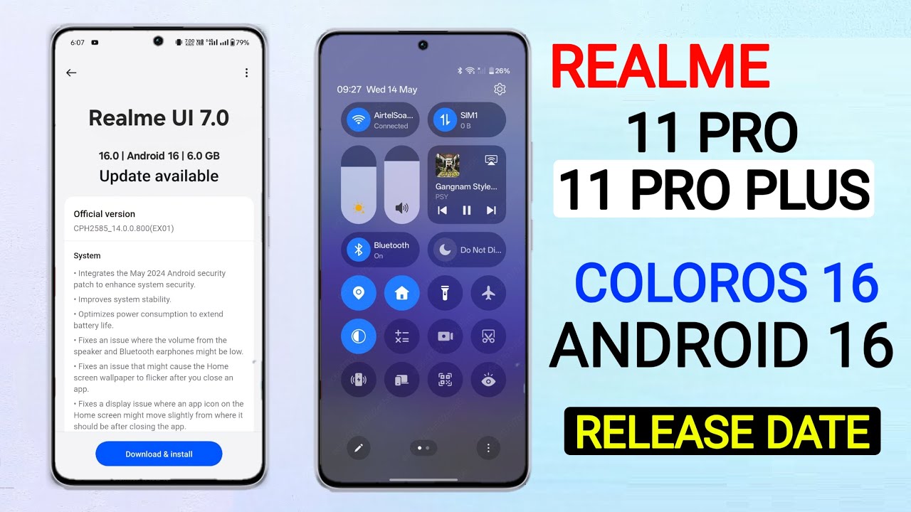 Realme 11 Pro/11 Pro Plus Realme Ui 7.0 Android 16 Update | Features & Release Date #realme11pro