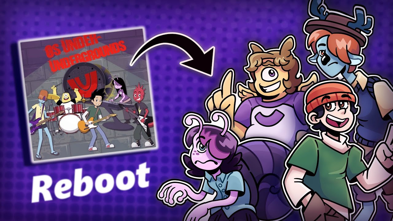 Re-imaginando OS UNDER-UNDERGROUNDS (comentário & speedpaint)