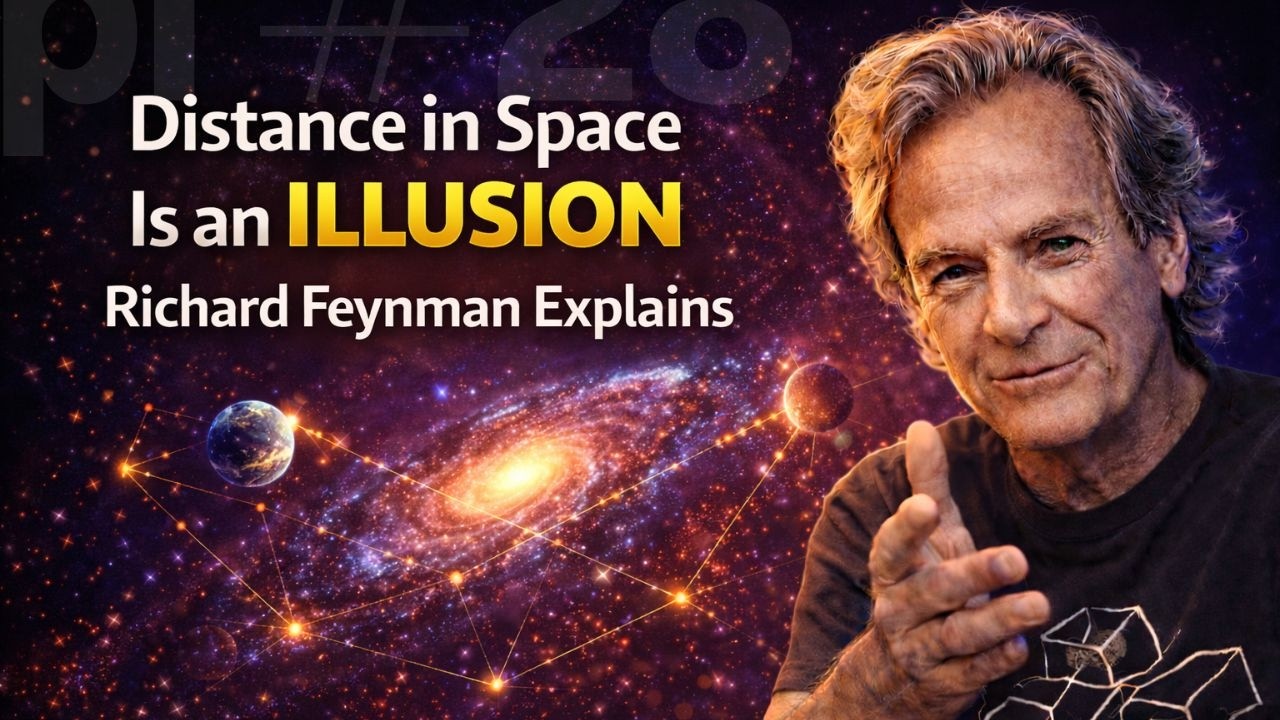Is Distance in Space Fake? Feynman’s Mind-Bending Explanation