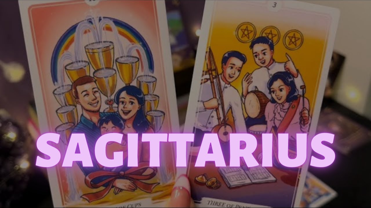 SAGITTARIUS ❤️🧐 ONCE THIS PERSON CHOSES YOU, EVERYBODY IS GONNA BE MAD LOVE 💍💍🤔 SAGITTARIUS TAROT