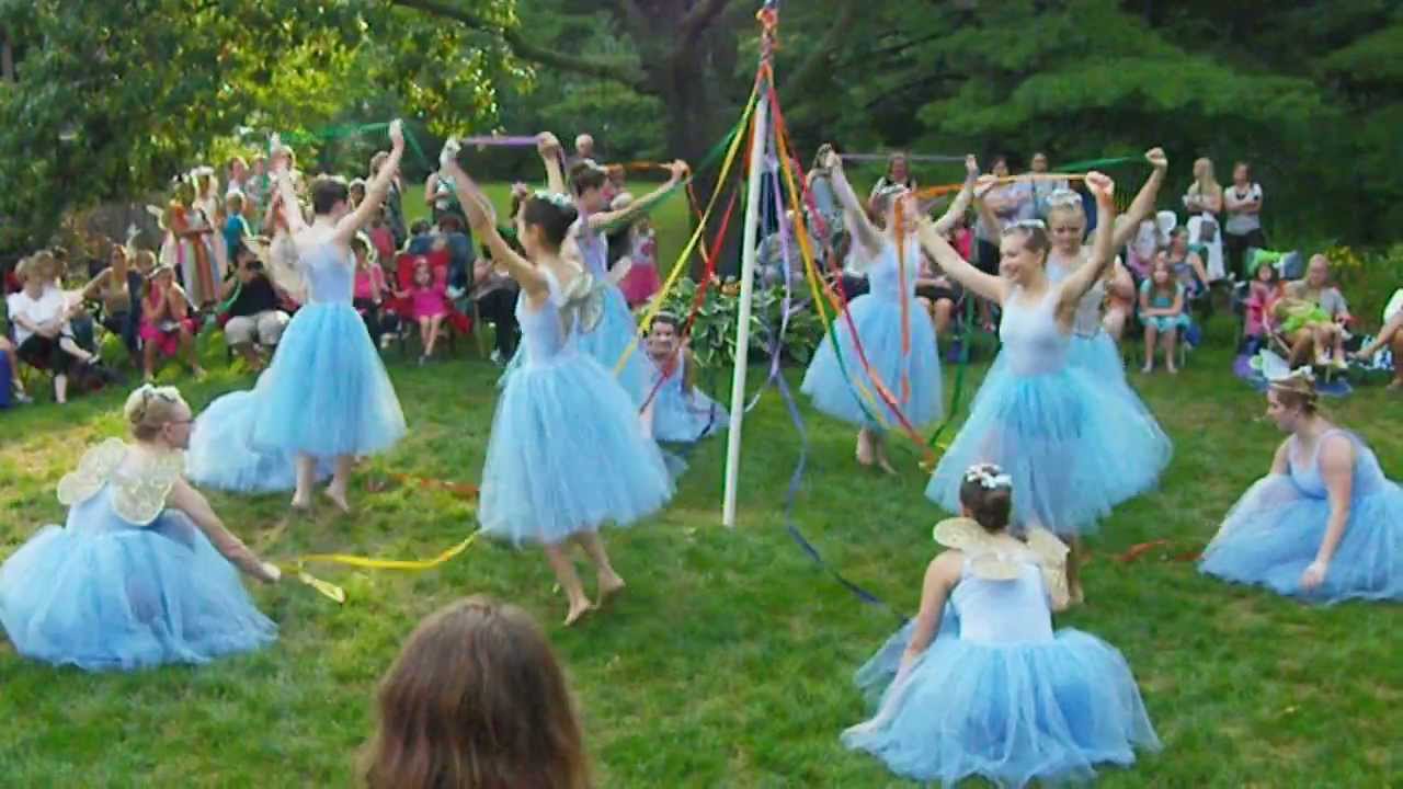 2012 Fairy Festival with Rockford Dance Company at Womanspace: Maypole Dance