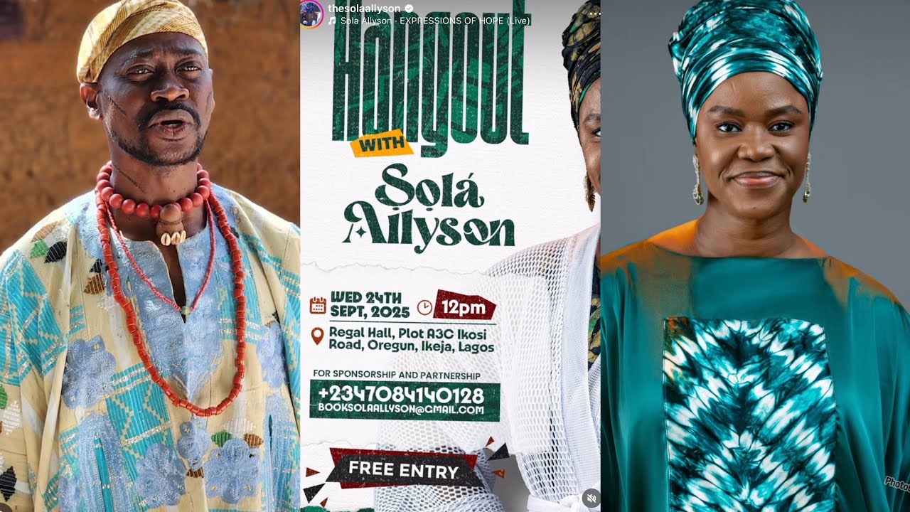 LATEEF ADEDIMEJI HONORS SOLA ALLYSON AT HER BIRTHDAY HANGOUT 